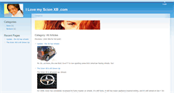 Desktop Screenshot of ilovemyscionxb.com